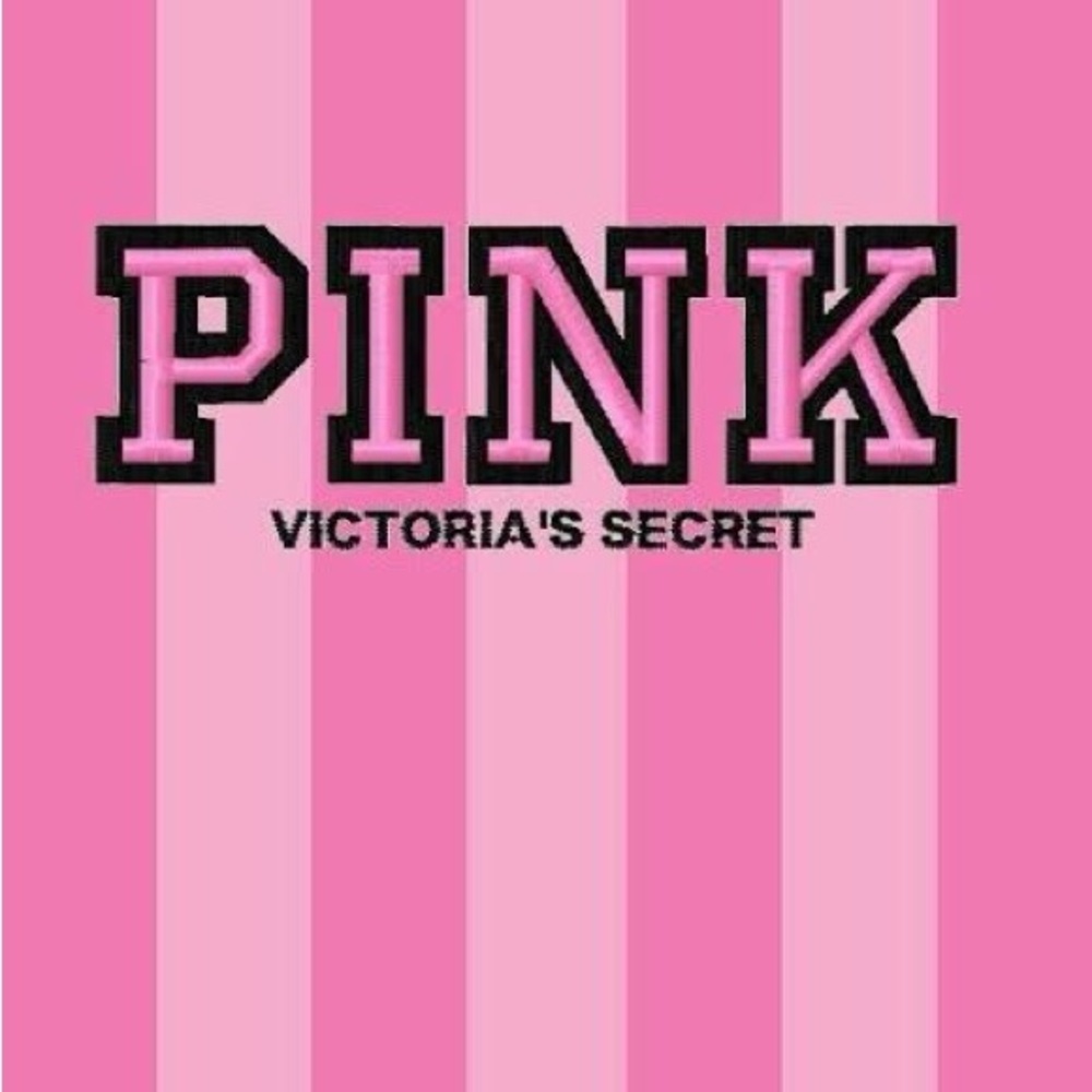 Victoria's Secret PINK Striped Graphic